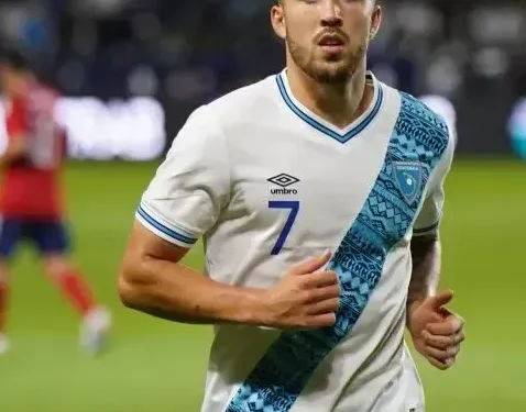 Aaron Herrera, el jugador de Guatemala con mejor valoración en eFootball 2025.