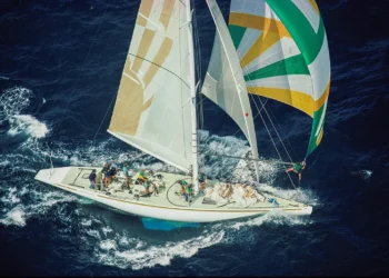 Australia II which won the America's Cup from the Americans in 1983.