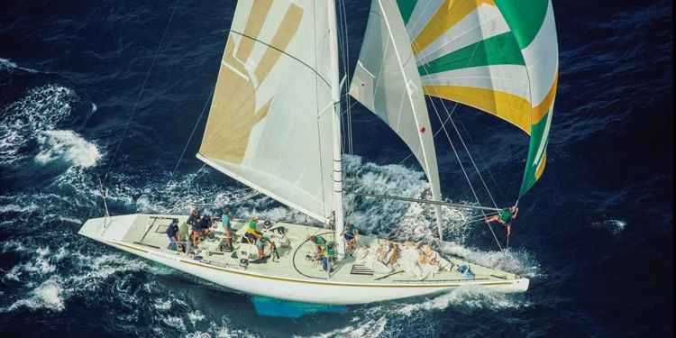 Australia II which won the America's Cup from the Americans in 1983.