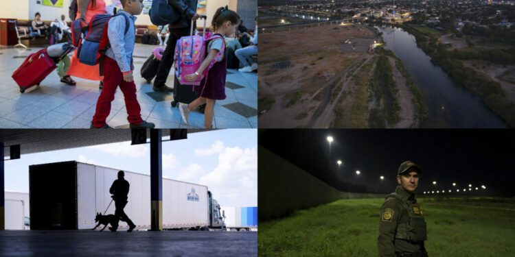 One day along the Texas-Mexico border shows that realities shift more rapidly than rhetoric