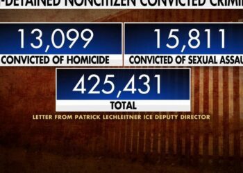 Over 13K illegal immigrants convicted of murder have been released into US