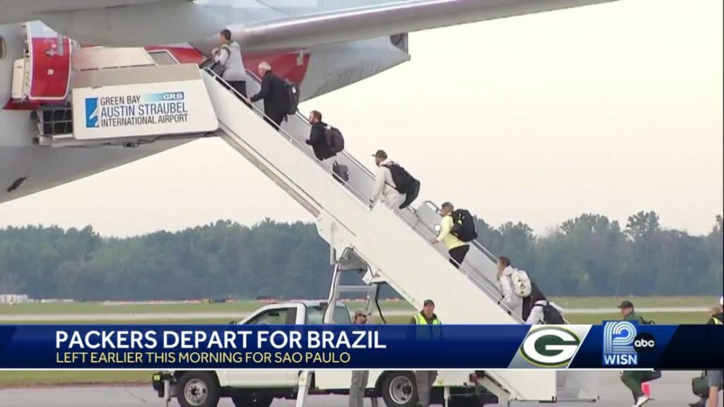 Packers travel to Brazil for historic game against Eagles