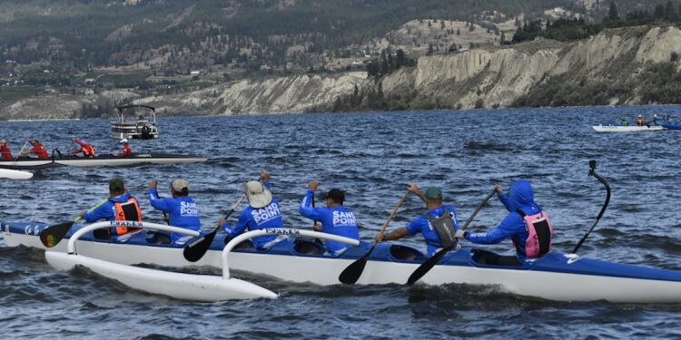 Paddlers from across Canada, U.S. hit Penticton lake for annual championships