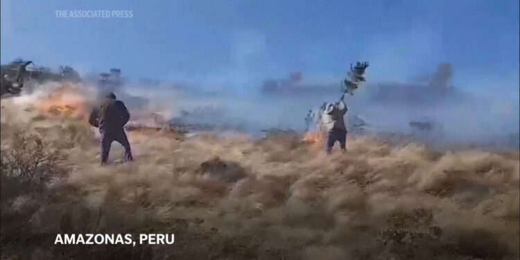 Peru says it has controlled almost 90 percent of the fires in its territory since July