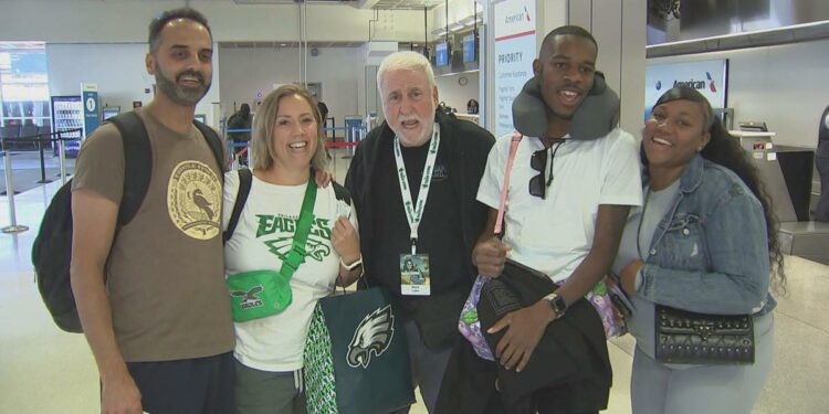 Philadelphia Eagles fans flying south for opener against Green Bay Packers in São Paulo, Brazil