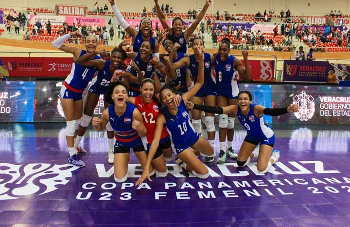 Radio Havana Cuba | Gold and a place for Cuba in the U23 Pan American Volleyball Cup (f)