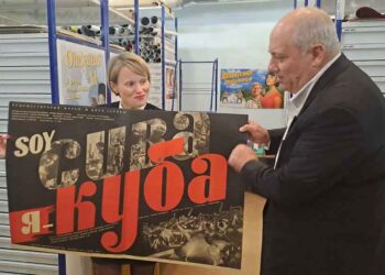 Radio Havana Cuba | Minister of Culture of Cuba tours the Russian Film Fund