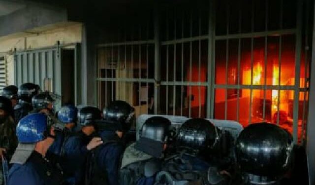 Six inmates die in blaze at Uruguay's biggest prison