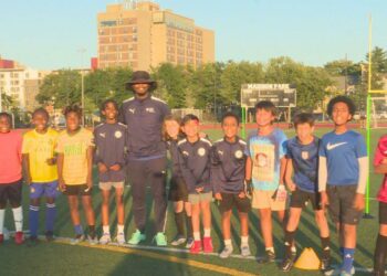 Soccer coach teaches kids love of the game after injury ended his playing career