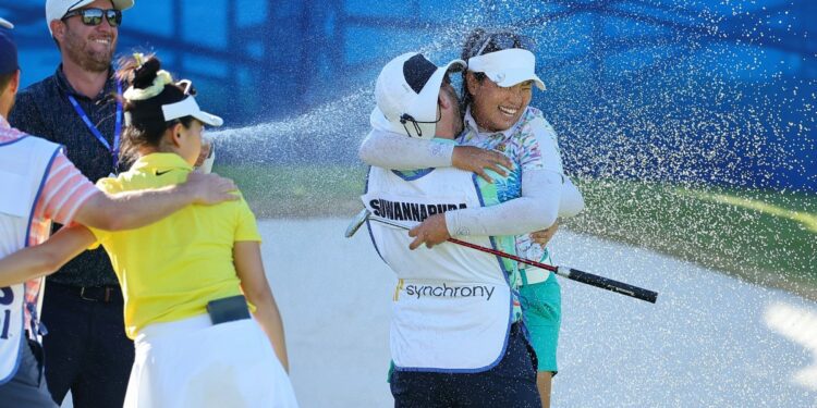 Suwannapura downs Li in playoff to win LPGA Arkansas title; Ardina finishes tied for 44th with 14 others