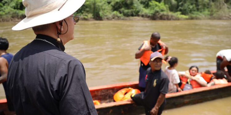 Texas Bishop Seitz sees deadly Darien Gap for first time
