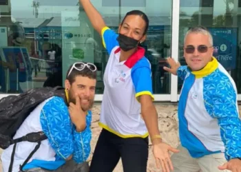 Shardea Arias de la Cruz Elliot Loonstra, Shardea Arias de la Cruz and Luciano Mazzeo