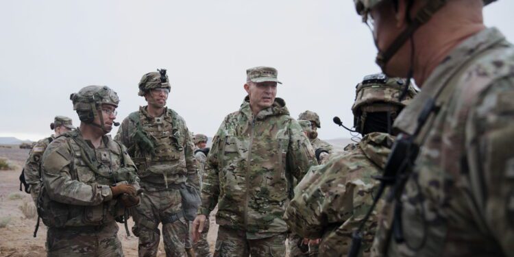 The US Army’s chief of staff has ideas on the force of the future