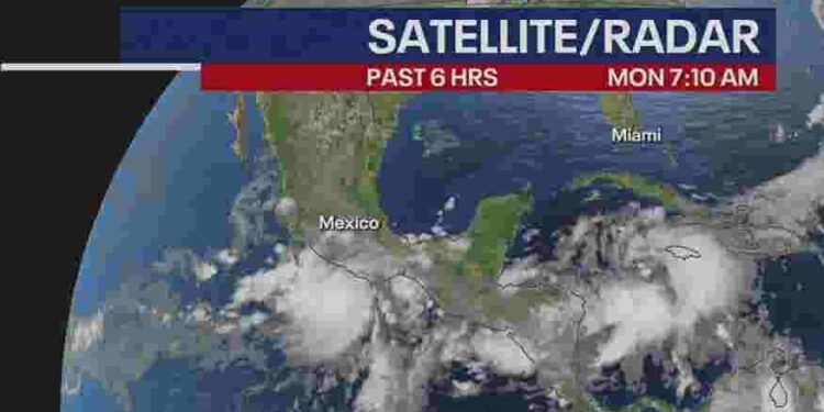 Tracker: Storm brewing in the Gulf of Mexico