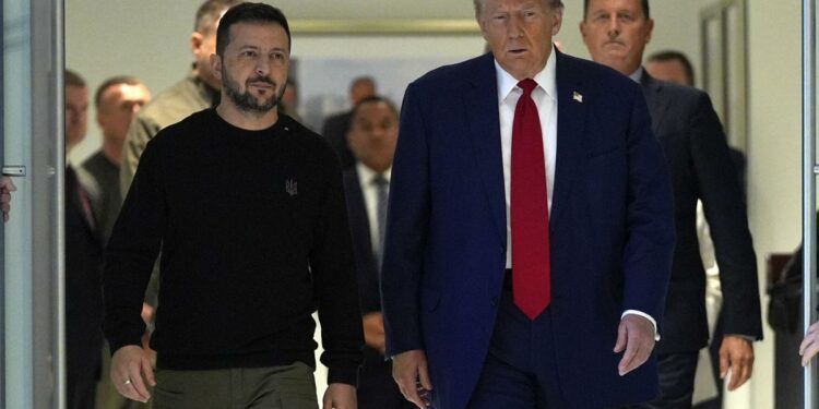 Trump and Zelenskyy meet in New York amid rising questions about US support for Ukraine | Colorado In DC