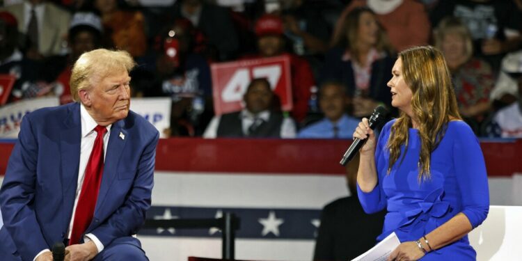 Trump held his first campaign event since the apparent assassination attempt