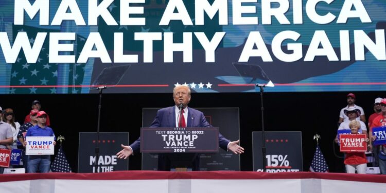 Trump says he'd put 100% tariff on every car imported from Mexico if he’s elected