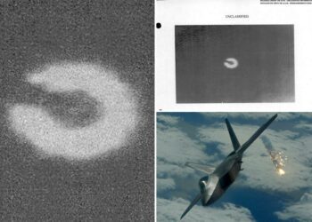 UFO flying over Canada shot down by US in Feb. 2023 seen in new picture