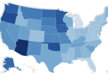US Gas Price Map Shows States Where Costs Falling Fastest