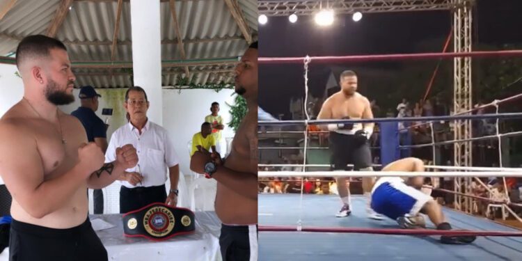 US Heavyweight Zeno Vooris Scores Brutal Knockout Goes 4-0-4KO In Colombia