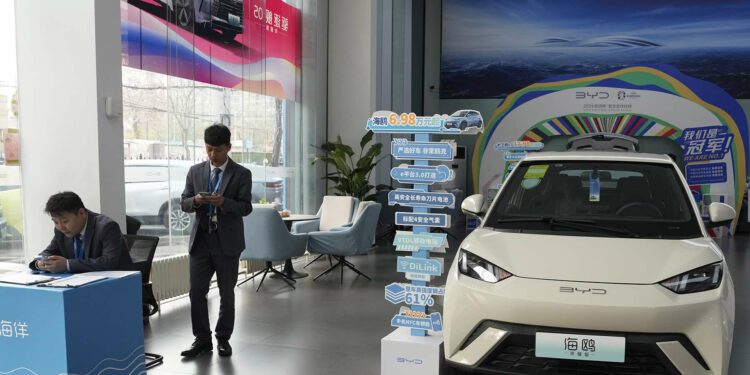U.S. automakers feel the threat of competing against low-priced Chinese EVs imported from Mexico