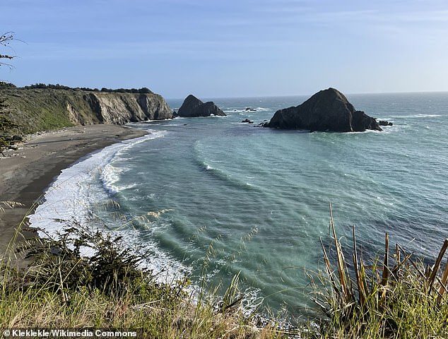 The quiet town of Elk is located three hours drive north up the coast from San Francisco