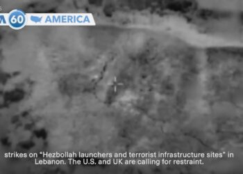 VOA60 America - US calls for restraint after Israel conducts strikes on Hezbollah targets