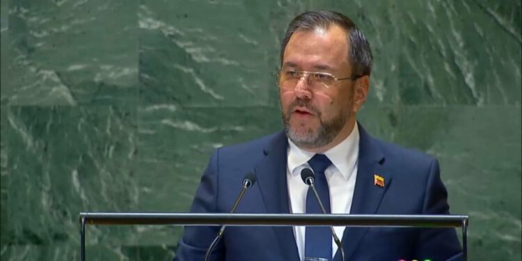 Venezuela Denounces US-led 'Large-scale Recolonization Plan' at 79th UN General Assembly