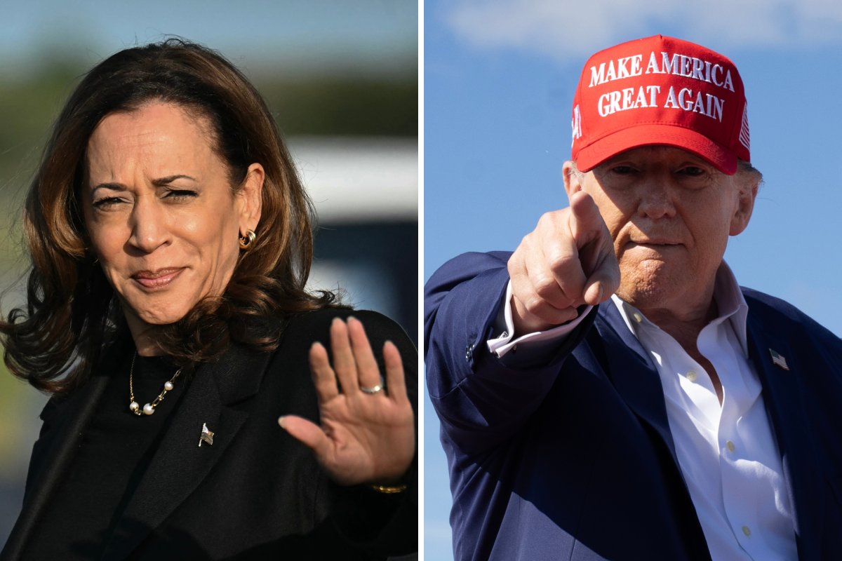 Kamala Harris Donald Trump debate day poll