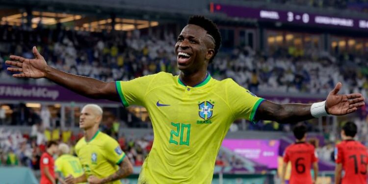 Vinicius Jr of Brazil