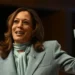 Getty Images Kamala Harris addresses the Congressional Hispanic Caucus Institute on 18 September