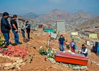 Getty Images Funeral in Lima