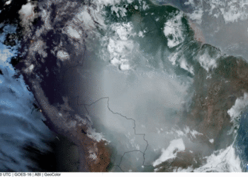 Wildfire Smoke Blankets Parts of South America