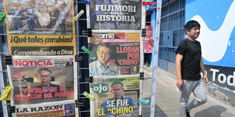 families of Peru massacre victims