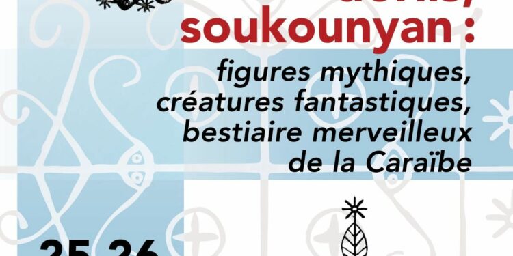 Zombis, dorlis, soukounyan : figures mythiques, créatures fantastiques, bestiaire merveilleux de la Caraïbe