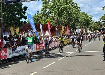 l'Américain Cade Bickmore s'offre la victoire au sprint à Baie-Mahault