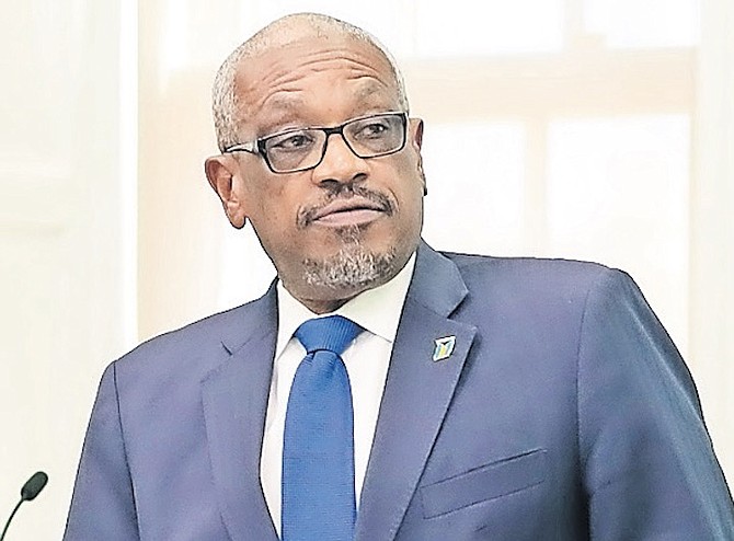 FORMER Prime Minister Dr Hubert Minnis.