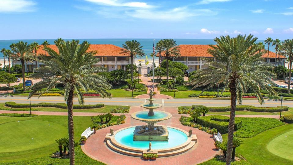 Ocean view at historic Ponte Vedra Inn & Club