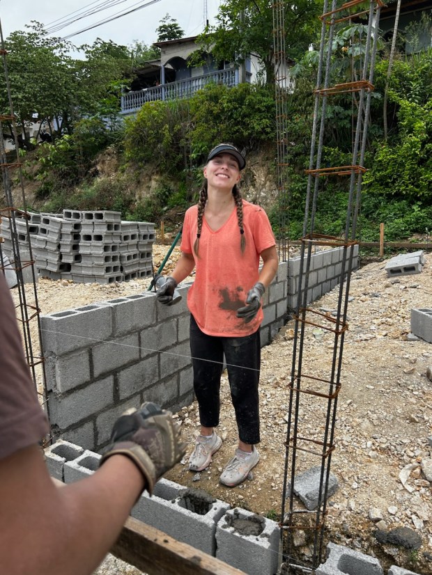 Sydney Rick, seen here, and sister Avery find joy in...