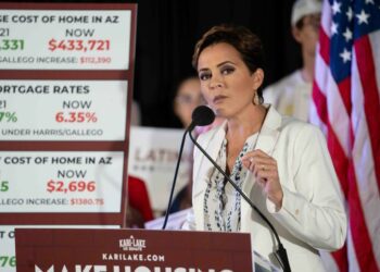 Arizona Senate hopeful Kari Lake launches women-centered platform to woo key demographic — including more 'workplace flexibility'