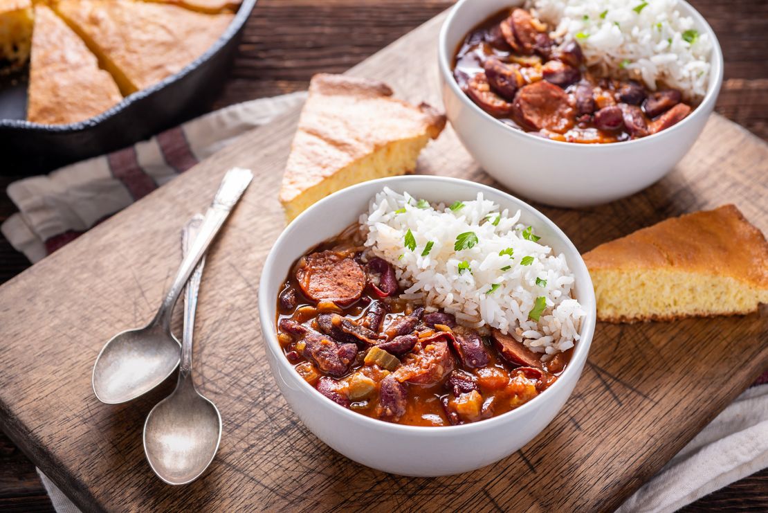 Red beans and rice.