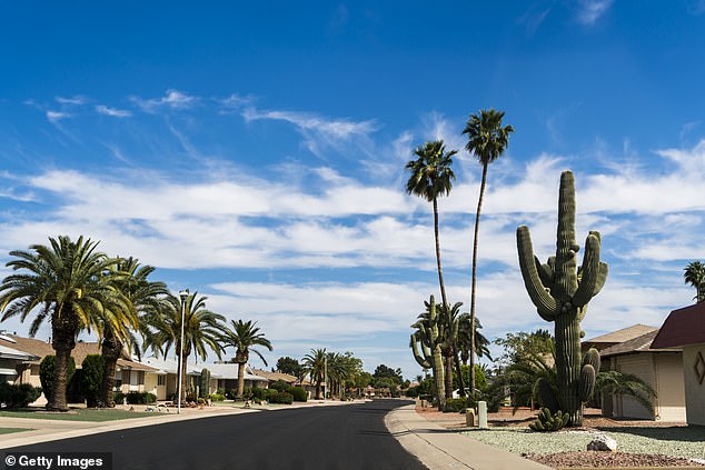 Sun City West has the highest percentage of residents age 65 and older of all the cities in the study, at 86.5 percent