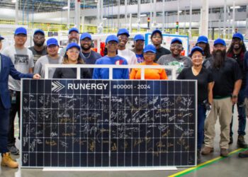 Runergy opens solar panel assembly factory in Alabama