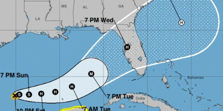 Tropical Storm Milton, expected to become major hurricane, begins to strengthen