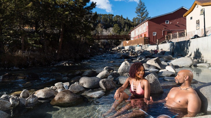 Mount Princeton Hot Springs resort, Nathrop, Colorado