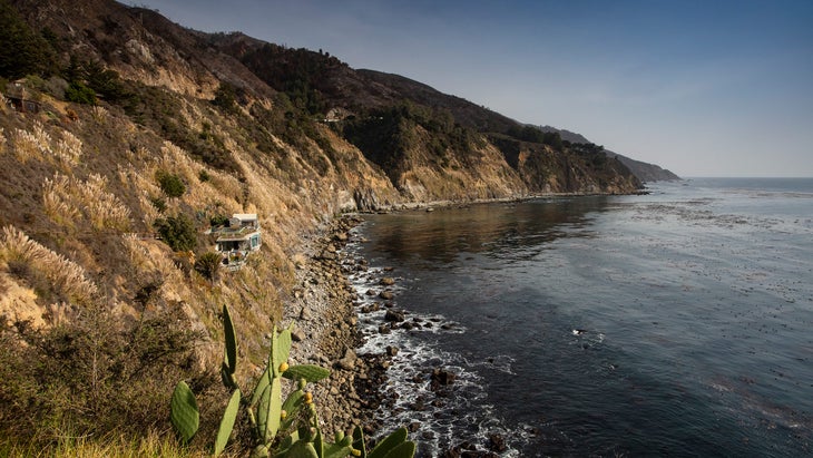 Esalen Institute as shown along the Big Sur coast