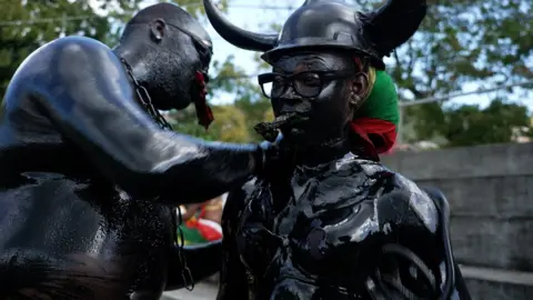 During Carnival, people dress up as the character 