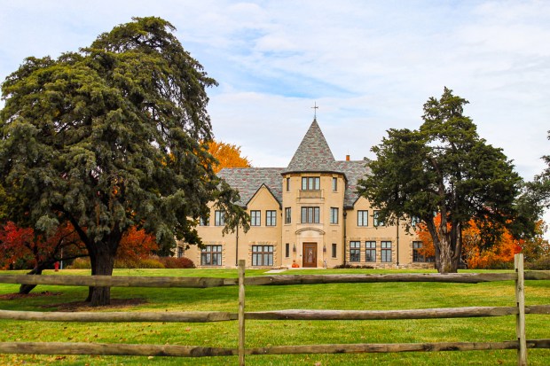 Cedar Crest, the official governor's residence in Kansas, is situated on more than 200 acres of public park land. (Provided by Visit Topeka)