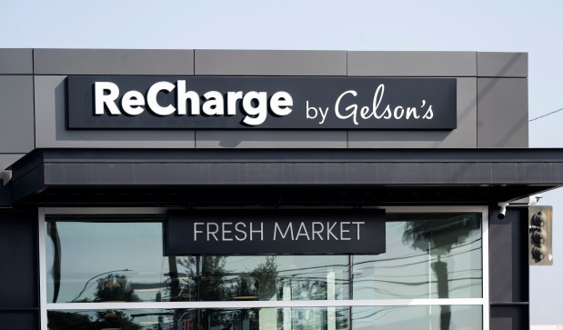 A Rove EV charging center will open on E. 17th Street in Santa Ana, CA. The ReCharge by Gelson's mini-mart will offer an indoor lounge with free WiFi, restrooms, night time security, car wash and pup pad for use while cars are charging. (Photo by Paul Bersebach, Orange County Register/SCNG)