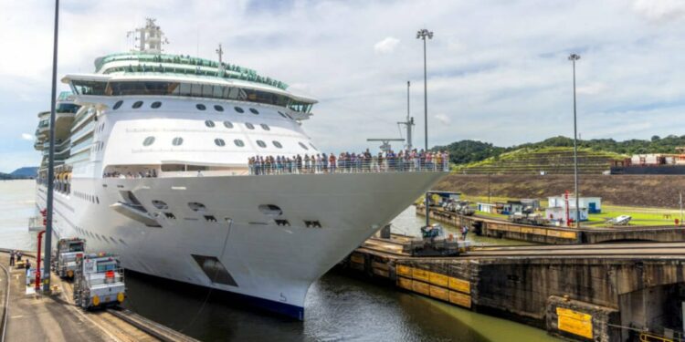 Panama Canal Launches Season With Royal Caribbean Cruise Ship
